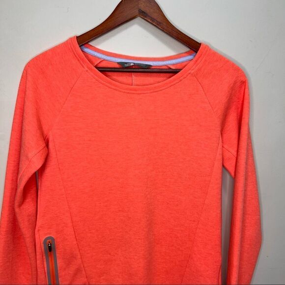 The North Face Orange Long Sleeve Shirt Size S - Picture 4 of 6